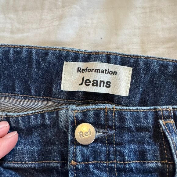 Reformation Amie Seamed High Rise Skinny Jeans - Picture 8 of 11